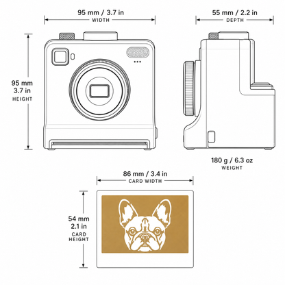 BrewyJoy™ Coffee Photo Printer + 4 Stencil Set